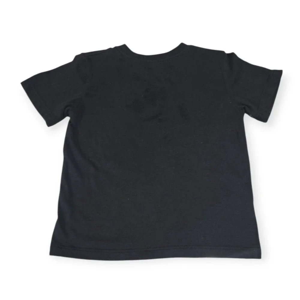 Johnny Cash Kids Man In Black Distressed Graphic T-Shirt Black‎ 4T